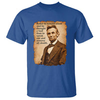Abraham Lincoln American History Teacher School T Shirt