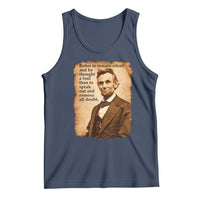 Abraham Lincoln American History Teacher School Tank Top