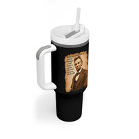 Abraham Lincoln American History Teacher School Tumbler With Handle