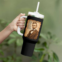 Abraham Lincoln American History Teacher School Tumbler With Handle