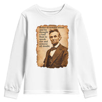 Abraham Lincoln American History Teacher School Youth Sweatshirt