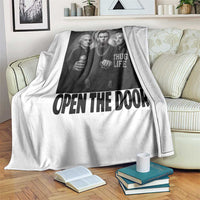 Funny Political American History Throw Blanket Abraham Lincoln George Washington and Thomas Jefferson Meme
