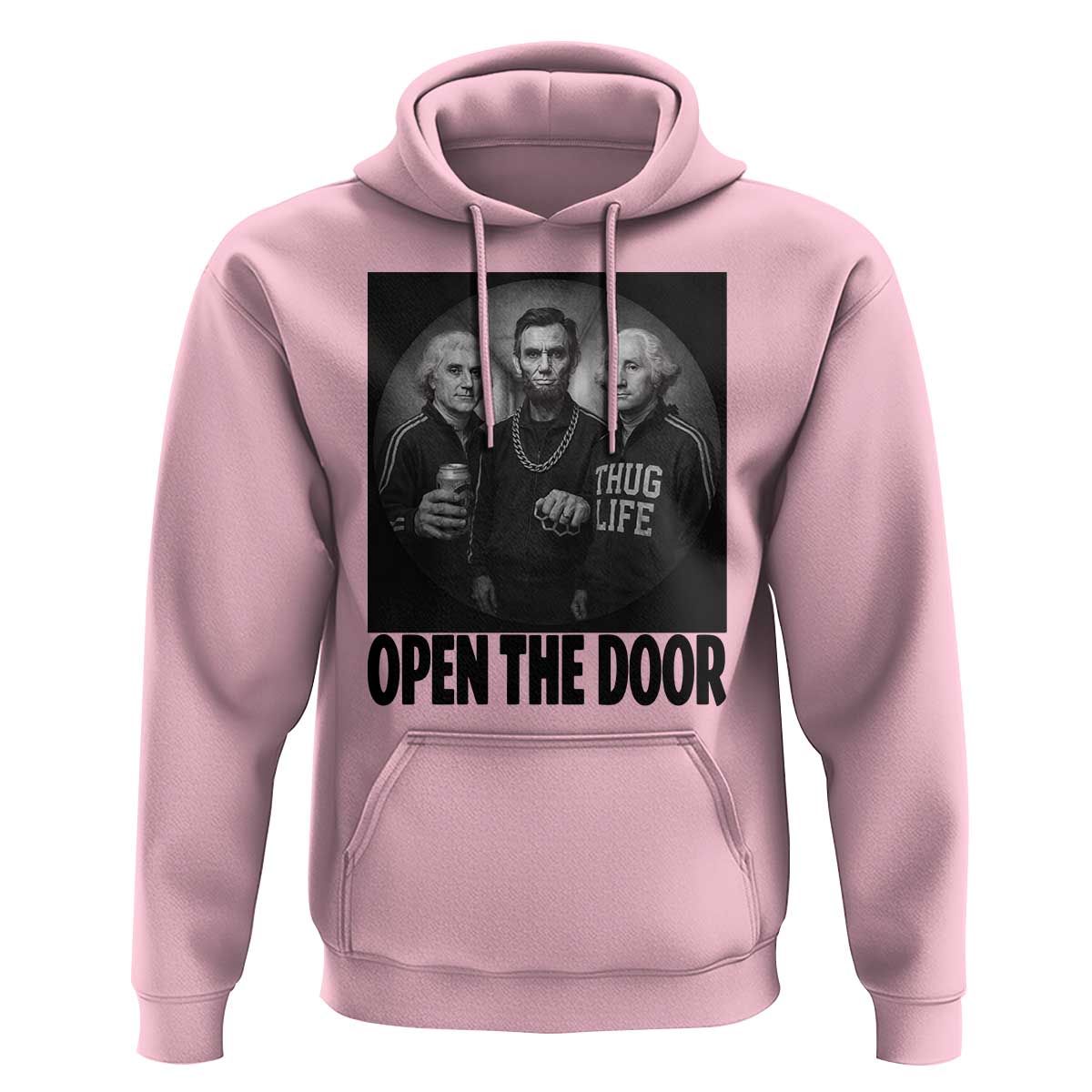 Funny Political American History Hoodie Abraham Lincoln George Washington and Thomas Jefferson Meme