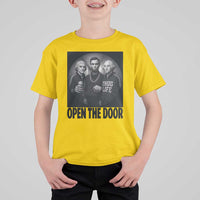 Funny Political American History T Shirt For Kid Abraham Lincoln George Washington and Thomas Jefferson Meme