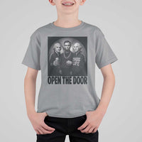 Funny Political American History T Shirt For Kid Abraham Lincoln George Washington and Thomas Jefferson Meme