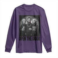 Funny Political American History Long Sleeve Shirt Abraham Lincoln George Washington and Thomas Jefferson Meme