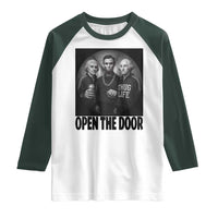 Funny Political American History Raglan Shirt Abraham Lincoln George Washington and Thomas Jefferson Meme