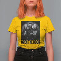 Funny Political American History T Shirt For Women Abraham Lincoln George Washington and Thomas Jefferson Meme