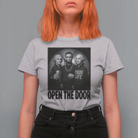 Funny Political American History T Shirt For Women Abraham Lincoln George Washington and Thomas Jefferson Meme
