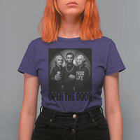 Funny Political American History T Shirt For Women Abraham Lincoln George Washington and Thomas Jefferson Meme