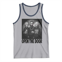 Funny Political American History Tank Top Abraham Lincoln George Washington and Thomas Jefferson Meme