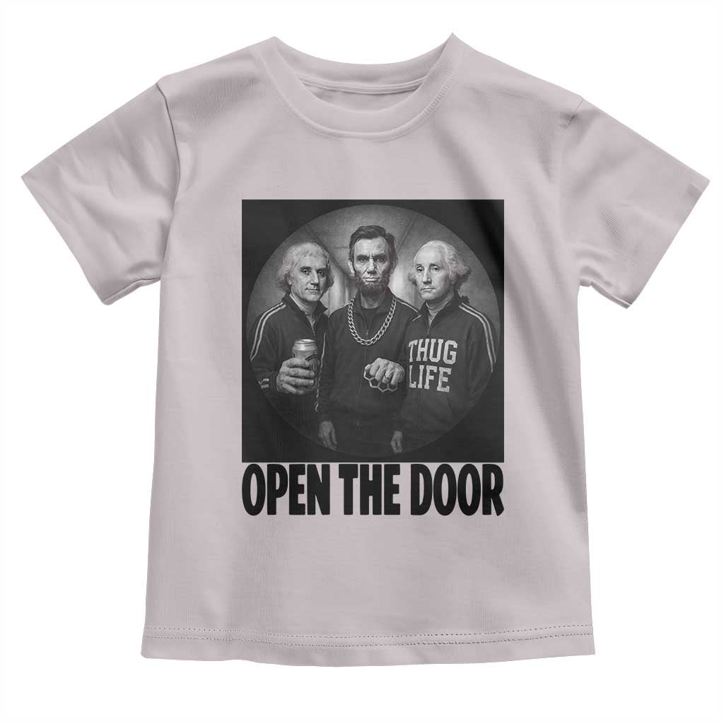 Funny Political American History Toddler T Shirt Abraham Lincoln George Washington and Thomas Jefferson Meme
