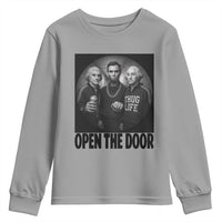 Funny Political American History Youth Sweatshirt Abraham Lincoln George Washington and Thomas Jefferson Meme