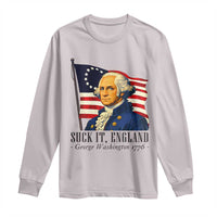 Funny George Washington 1776 Long Sleeve Shirt 4th July Suck-It England