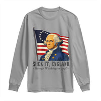 Funny George Washington 1776 Long Sleeve Shirt 4th July Suck-It England