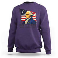 Funny George Washington 1776 Sweatshirt 4th July Suck-It England
