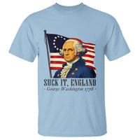 Funny George Washington 1776 T Shirt 4th July Suck-It England