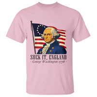 Funny George Washington 1776 T Shirt 4th July Suck-It England