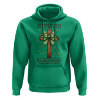 Faith Over Luck St Patrick's Day Hoodie Christian Jesus Bible Verse Psalm 23