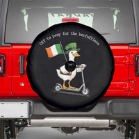 Funny Goose Christian St Patrick's Day Spare Tire Cover Off To Pray For The Kerfufflers