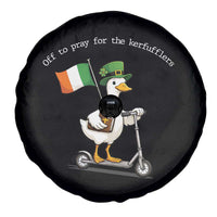 Funny Goose Christian St Patrick's Day Spare Tire Cover Off To Pray For The Kerfufflers