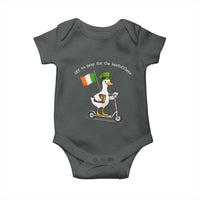Funny Goose Christian St Patrick's Day Baby Onesie Off To Pray For The Kerfufflers