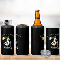 Funny Goose Christian St Patrick's Day 4 in 1 Can Cooler Tumbler Off To Pray For The Kerfufflers