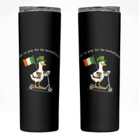 Funny Goose Christian St Patrick's Day Skinny Tumbler Off To Pray For The Kerfufflers