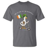 Funny Goose Christian St Patrick's Day T Shirt Off To Pray For The Kerfufflers
