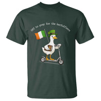 Funny Goose Christian St Patrick's Day T Shirt Off To Pray For The Kerfufflers