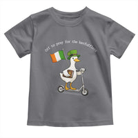 Funny Goose Christian St Patrick's Day Toddler T Shirt Off To Pray For The Kerfufflers