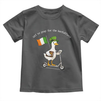 Funny Goose Christian St Patrick's Day Toddler T Shirt Off To Pray For The Kerfufflers