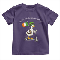 Funny Goose Christian St Patrick's Day Toddler T Shirt Off To Pray For The Kerfufflers
