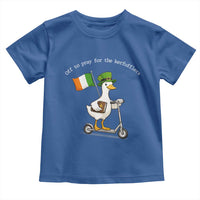 Funny Goose Christian St Patrick's Day Toddler T Shirt Off To Pray For The Kerfufflers