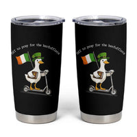 Funny Goose Christian St Patrick's Day Tumbler Cup Off To Pray For The Kerfufflers