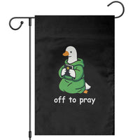 Christian Goose St Patrick's Day Garden Flag Off To Pray