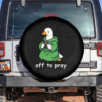 Christian Goose St Patrick's Day Spare Tire Cover Off To Pray