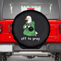 Christian Goose St Patrick's Day Spare Tire Cover Off To Pray