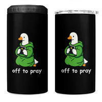 Christian Goose St Patrick's Day 4 in 1 Can Cooler Tumbler Off To Pray