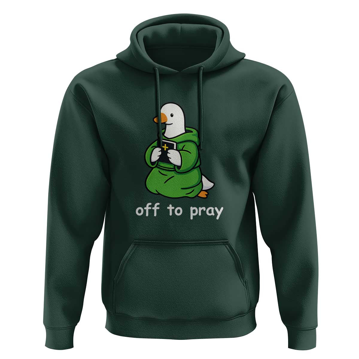 Christian Goose St Patrick's Day Hoodie Off To Pray