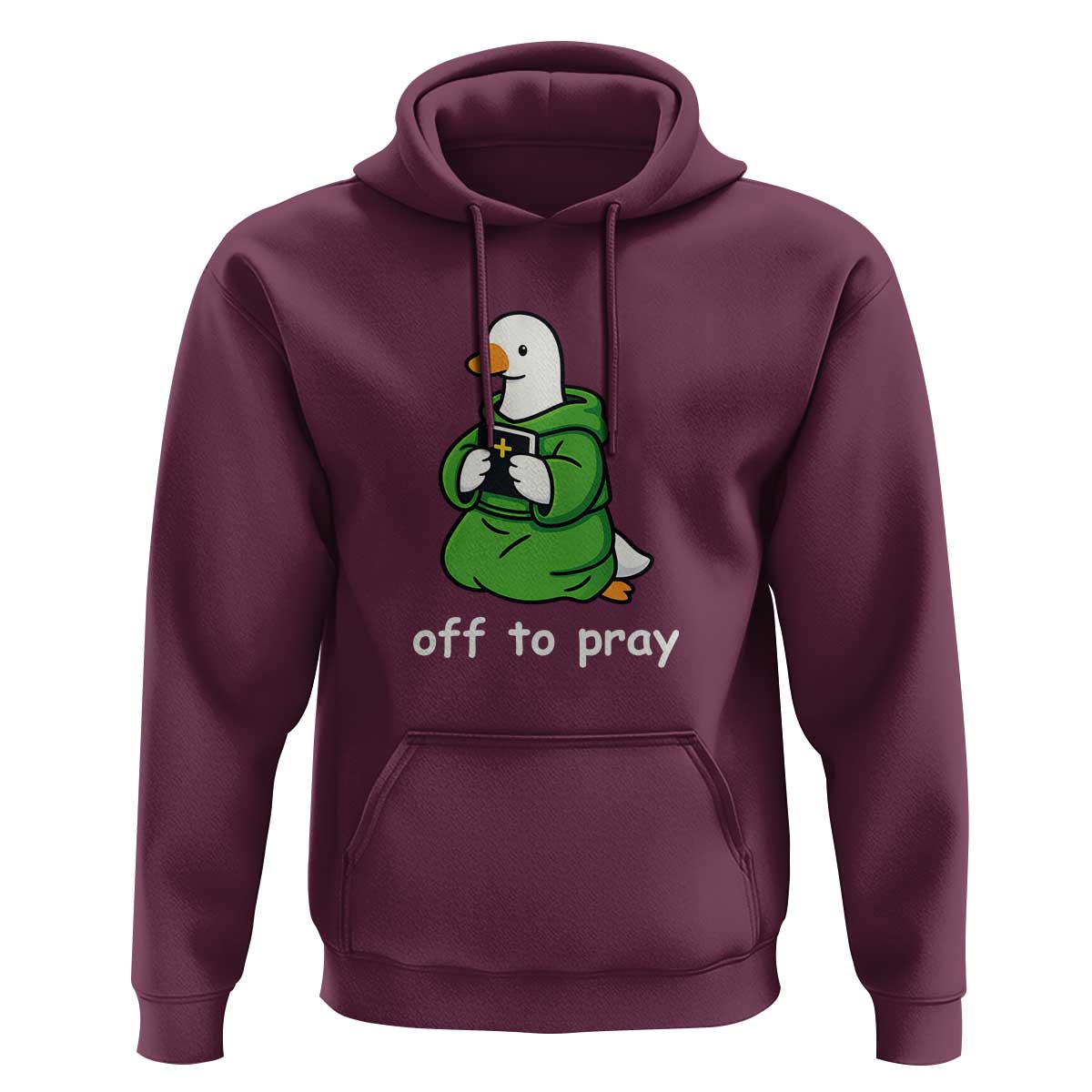 Christian Goose St Patrick's Day Hoodie Off To Pray