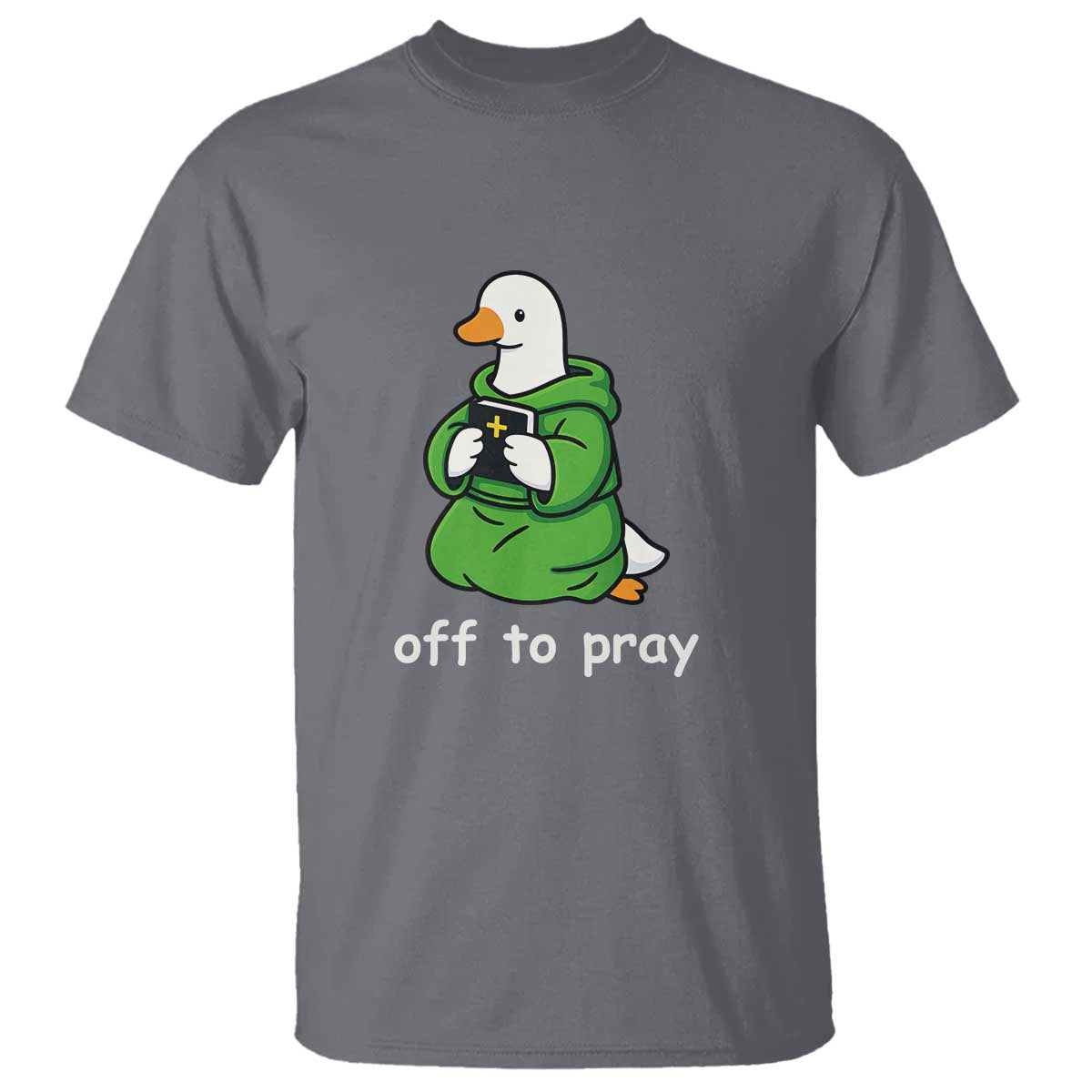Christian Goose St Patrick's Day T Shirt Off To Pray