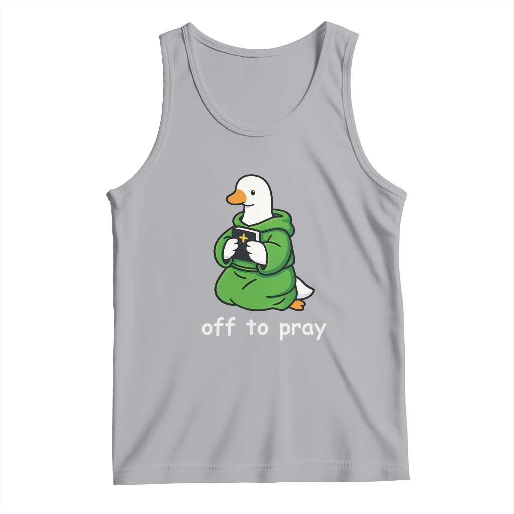 Christian Goose St Patrick's Day Tank Top Off To Pray