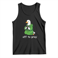 Christian Goose St Patrick's Day Tank Top Off To Pray