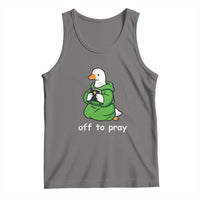 Christian Goose St Patrick's Day Tank Top Off To Pray