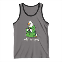 Christian Goose St Patrick's Day Tank Top Off To Pray