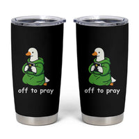 Christian Goose St Patrick's Day Tumbler Cup Off To Pray