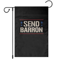 Send Barron Garden Flag Viral Hashtag Political Protest