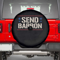 Send Barron Spare Tire Cover Viral Hashtag Political Protest