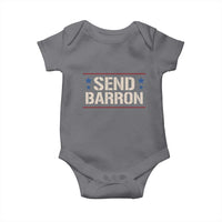 Send Barron Baby Onesie Viral Hashtag Political Protest